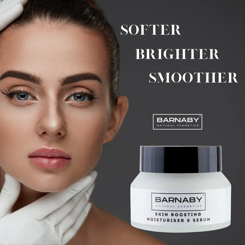 [Australia] - Face Cream with Botox Effect Skin Boosting Moisturiser & Serum, Skin Whitening Anti-Aging Effect, Rich Day, Night Cream, Reduce Wrinkles, Spots, with Vitamin E & Hyaluronic Acid by Barnaby Skincare 