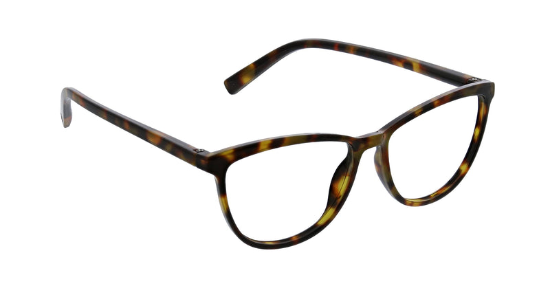 [Australia] - Peepers by PeeperSpecs Women's Blue Light Filtering Glasses - Bengal Tortoise 54.9 Millimeters 1.25 x 