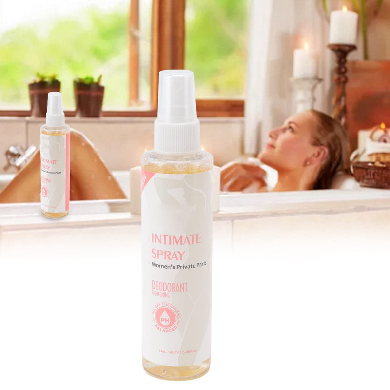 [Australia] - 100ml Intimate Spray, Feminine Deodorant Spray, Portable Herbal Extracts Feminine Private Parts Cleaning Deodorant Spray 