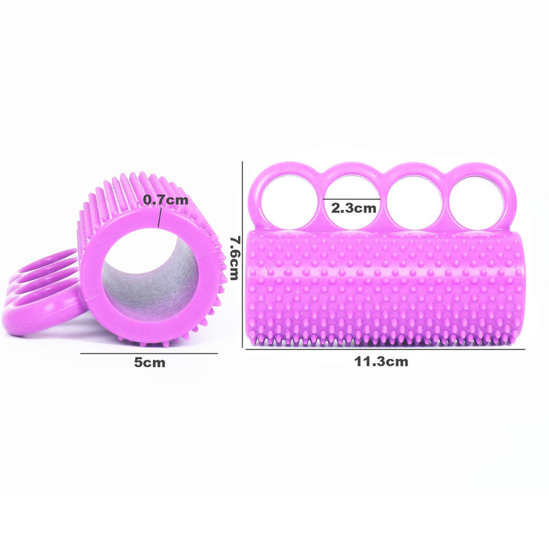 [Australia] - Flexible Silicone Hand Recovery Exerciser Hand Strengthener Massage Tool Finger Training Exerciser for Stroke Patients Elders 