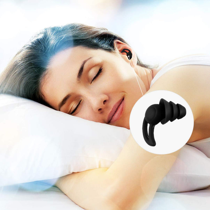 [Australia] - Milisten 1 Pair Small Ear Plugs Soft Sleep Earplugs Noise Cancelling Ear Plugs Nighttime Earplugs to Block Snoring for Swimming Snoring Bathing Studying Concerts 