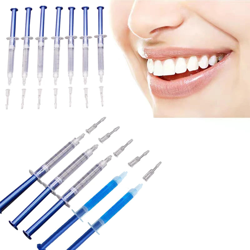 [Australia] - Tooth whitening Gel, 12-Pack Tooth whitening Gel Refill Contains 1 desensitizing Gel, which is Suitable for Professional Cleaning of Sensitive Teeth and can Quickly whiten Teeth 12个颜色 