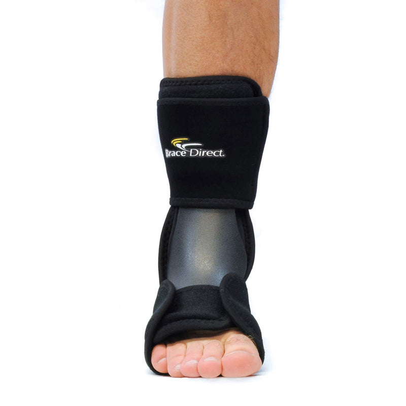 [Australia] - Dorsal Adjustable Night Sleeping Splint - for Plantar Fasciitis Relief, Arch Support, Heel Foot Pain, Achilles Tendonitis, Drop Foot, Comfortable fit on Left or Right Foot by Brace Direct S-M 