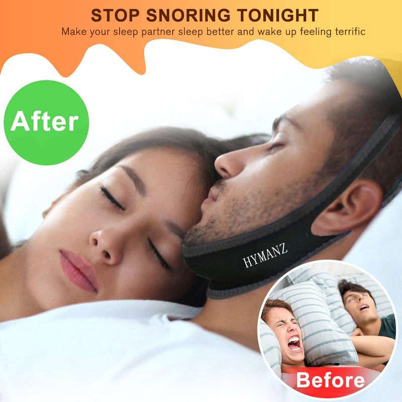 [Australia] - Anti Snoring Chin Strap, Comfortable Natural Snoring Solution Snore Stopper,Most Effective Anti Snoring Devices Stop Snoring Sleep Aid Snore Reducing Aids for Women and Men 