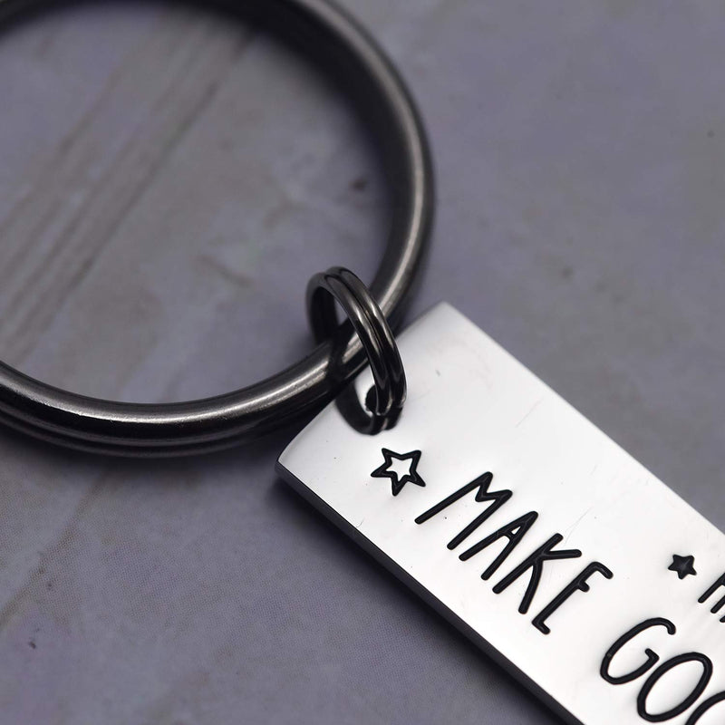 [Australia] - LParkin College Student Gifts High School Graduation Gifts Fun Keychain for Daughter Mom- Have Fun Be Safe Call Your Mom Keychain for Her Him Have Fun Be Safe Make Good Choices 