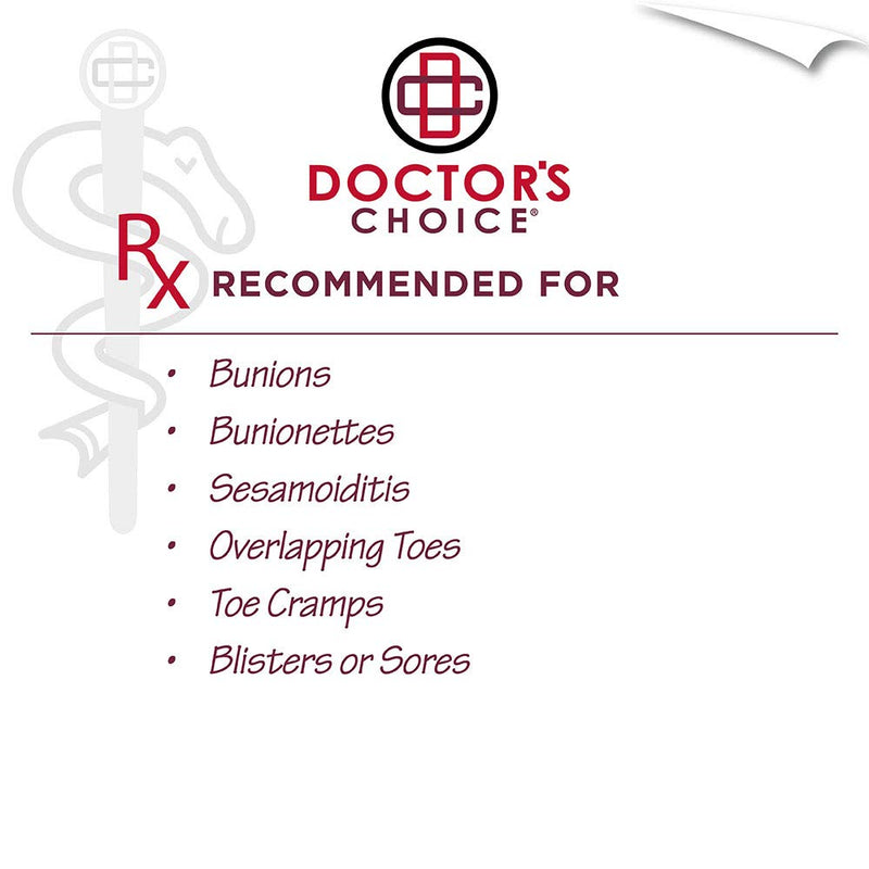 [Australia] - Doctor's Choice Bunion Relief Quarter Sock with Split Toe Separator and Soft Cushioning for Hallux Valgus, (Black, Large) Womens Shoe Size: 10-13 Black - Quarter Sock Large (Pack of 1) 