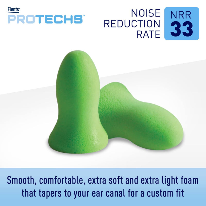 [Australia] - Flents Ear Plugs, 50 Pair, Ear Plugs for Sleeping, Snoring, Loud Noise, Traveling, Concerts, Construction, & Studying, Contour to Ear, NRR 33 50 Pair (Pack of 1) 