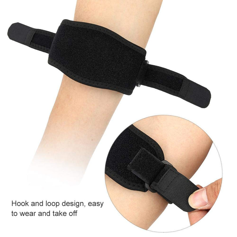 [Australia] - Adjustable Elbow Support Elbow Protector Pad Guard Strap for Tennis Basketball Sports Activity 