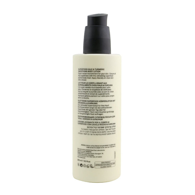 [Australia] - AHAVA Smoothing Body Lotion Kale and Turmeric, 250 ml 