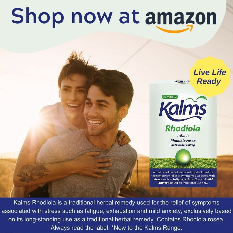 [Australia] - Kalms Rhodiola, 20 Tablets - Temporary Relief From Fatigue And Exhaustion Associated With Stress 