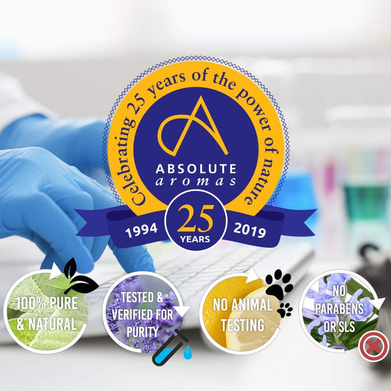 [Australia] - Absolute Aromas Lemon 10ml (citrus limonum) Essential Oil - 100% Pure, Natural, Undiluted, Vegan and Cruelty-Free - For use in Diffusers and Aromatherapy Blends 