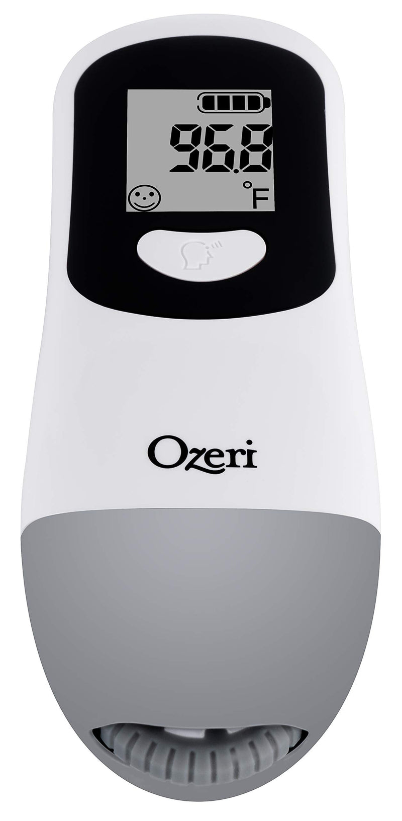 [Australia] - Ozeri Kinetic Non-Contact Forehead Thermometer with Battery-Free Infrared Technology White 