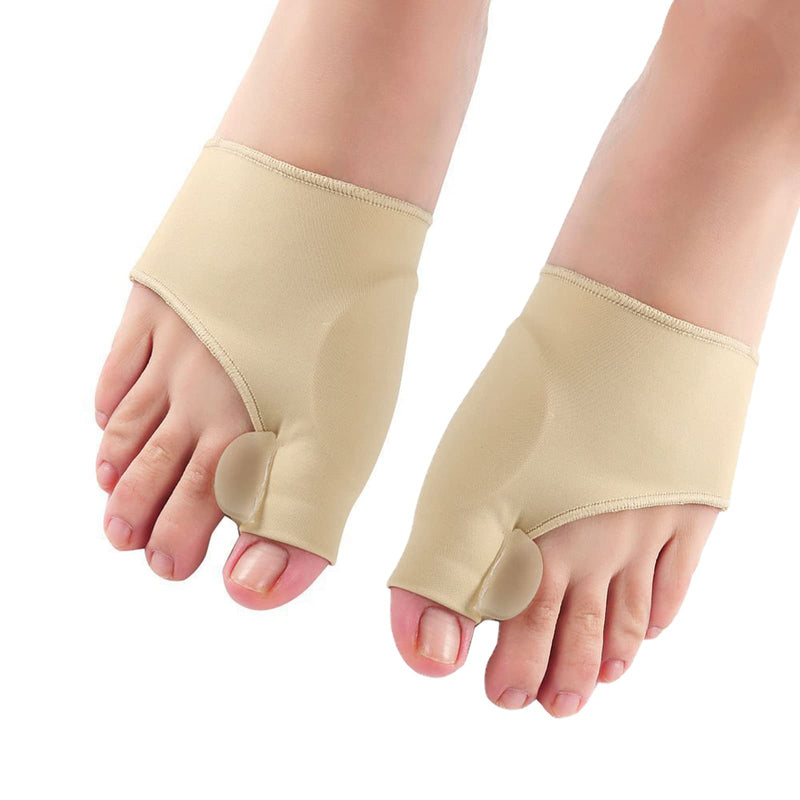 [Australia] - Bunion Corrector Sleeve with Gel Pad,Big Toe Straightener,Bunion Splint Support Protectors Sleeve,Gel Bunion Corrector for Foot Pain Relief, Calluses, Corns(1 Pair) 