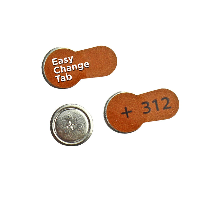 [Australia] - Powermax Size 312 Hearing Aid Batteries, Brown Tab, Made In the USA, 64-Count Size 312 (64 Count) 