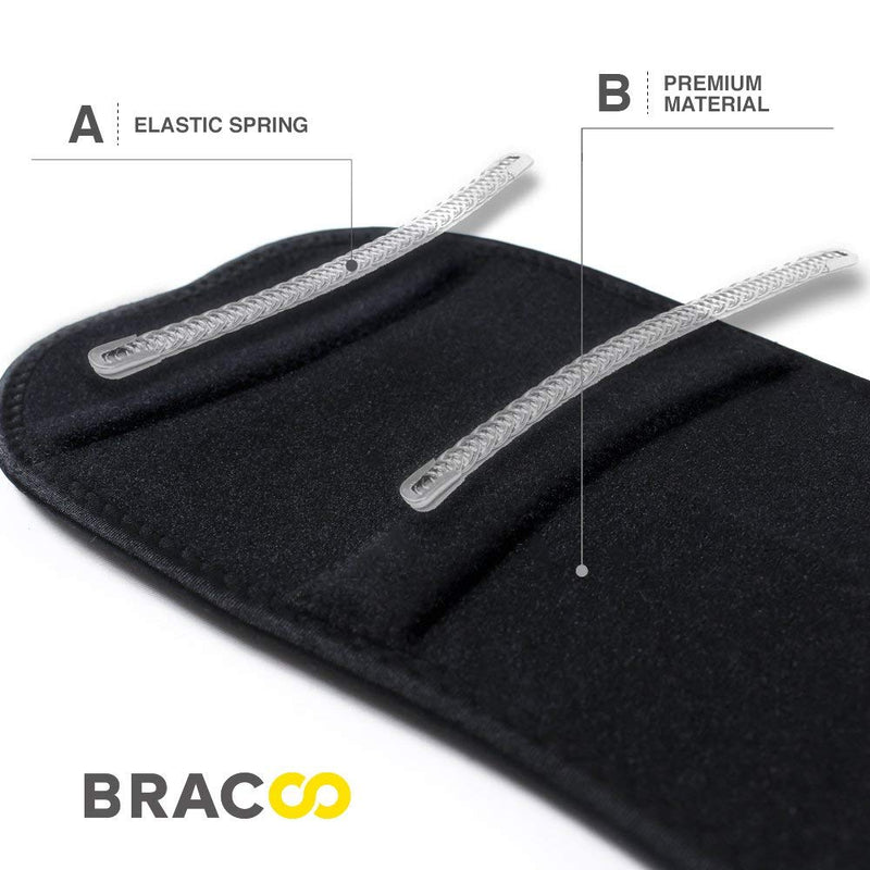 [Australia] - Bracoo Elbow Support, Reversible Adjustable Brace with Dual Stabilizers for Sprain, Joint Pain Relief, Tendonitis, Tennis-Golfer's Elbow Treatment, EP30, 1 Count 