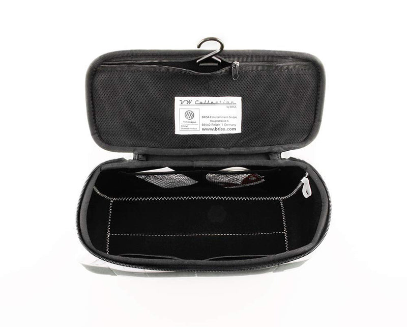 [Australia] - BRISA VW Collection - Volkswagen Samba Bus T1 Camper Van 3D Neoprene Universal Bag - Makeup, Travel, Cosmetic Bag (Neoprene/Polizei/Police) 