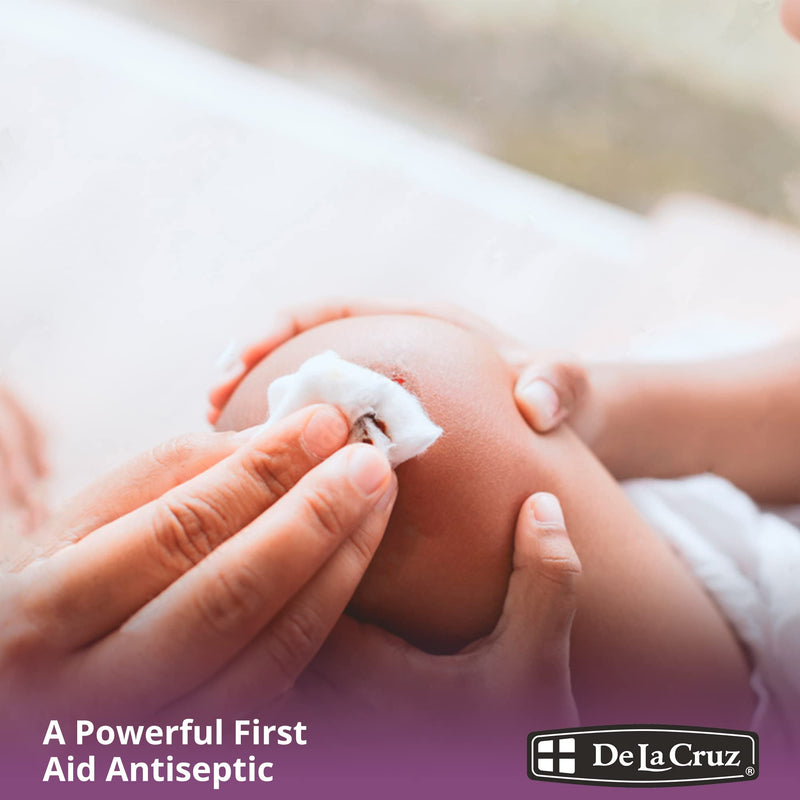 [Australia] - De la Cruz Gentian Violet - Violeta de Genciana - Tincture of Violet 1% First Aid Antiseptic, 1 FL OZ 1 Fl Oz (Pack of 1) 