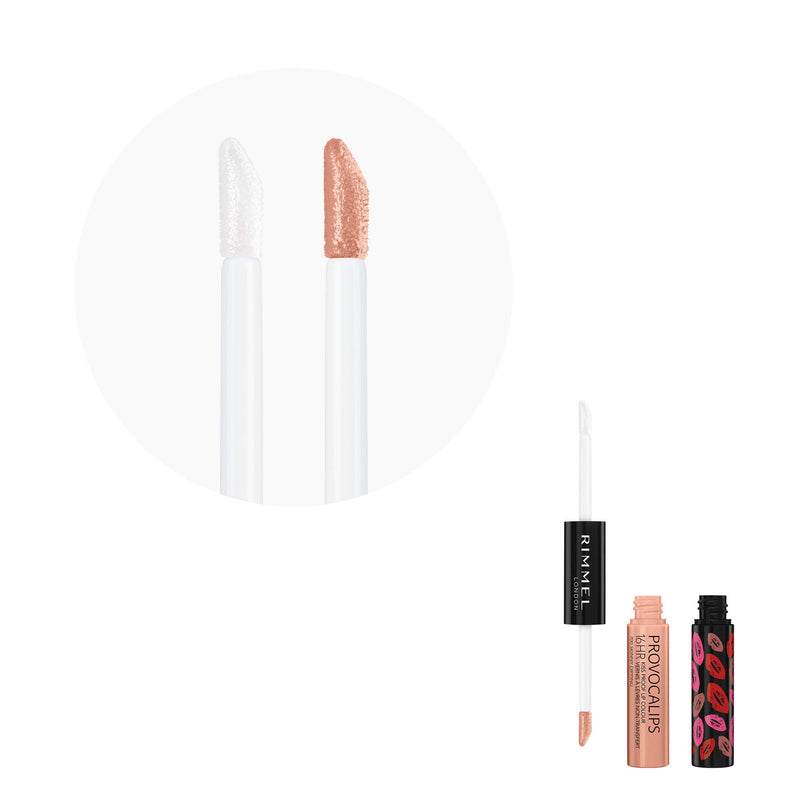 [Australia] - Rimmel Provocalips 16hr Kissproof Lipstick, Skinny Dipping, 0.14 Fluid Ounce(Packaging May Vary) 