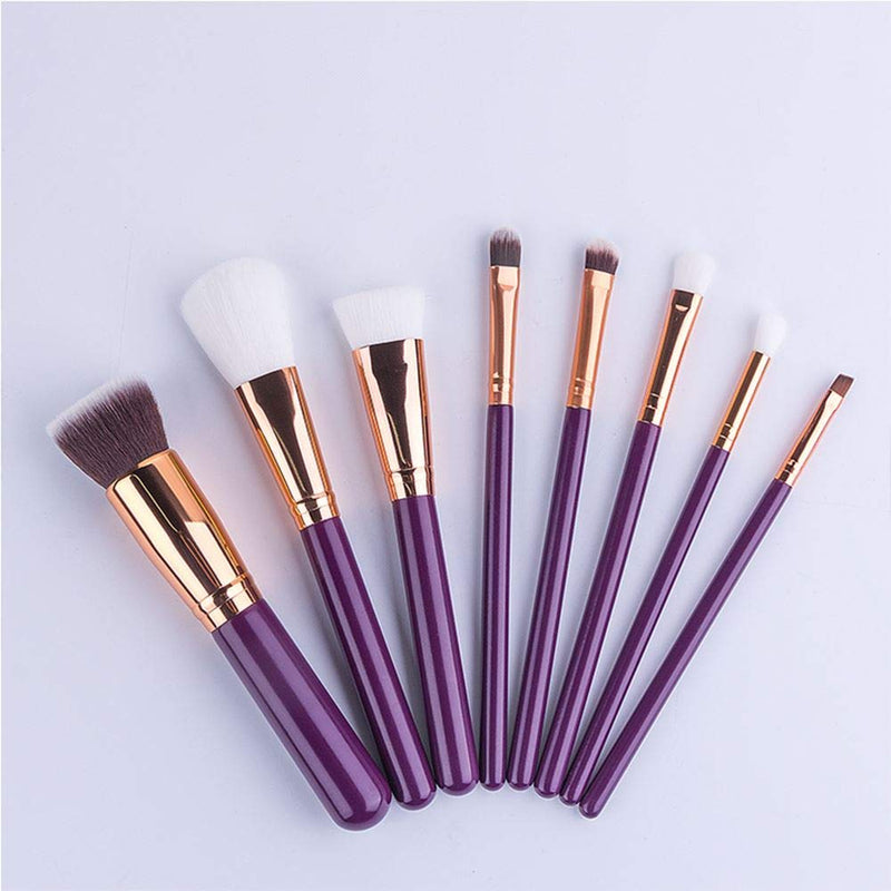 [Australia] - LWHao Makeup Brushes, Professional 8 Pcs Makeup Brush Set Premium Synthetic Beauty Brush Foundation Concealer Blush Lip Face Eyeshadow Brushes Kit for Women Girls 