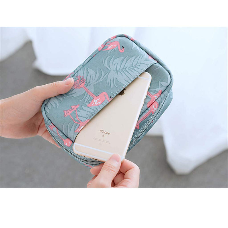 [Australia] - Makeup Bag Travel Cosmetic Bag Toiletry Bag Organizer Pouch Purse Travel Accessories,Cactus Cactus 