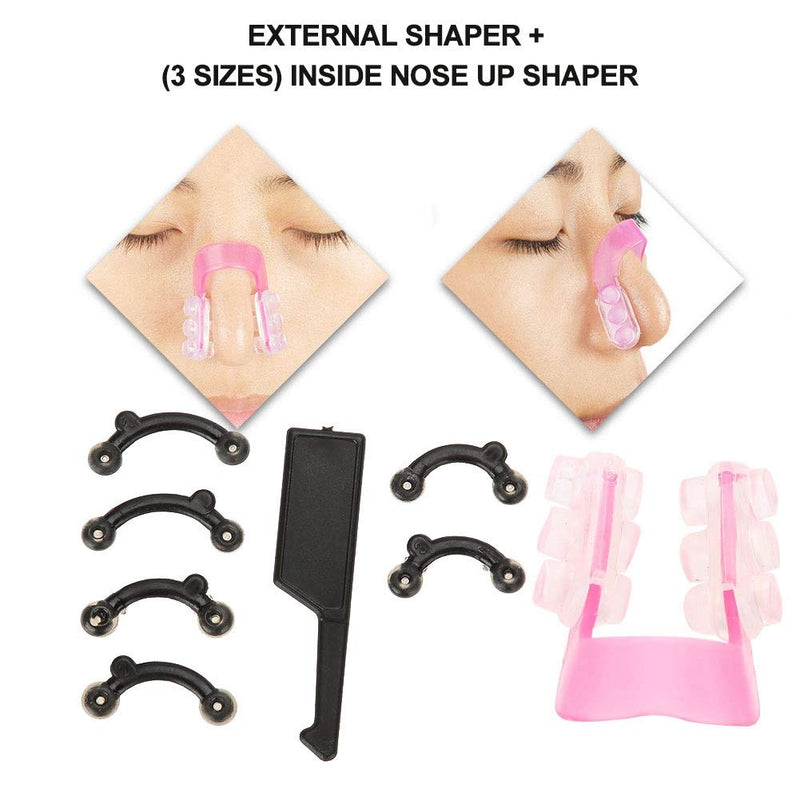 [Australia] - Nose Shaper Corrector, Lifting Bridge Straightening, Beauty Fashion Invisible Nose Up, Nose Shaper Tool Set For Nose Lifting And Shaping 