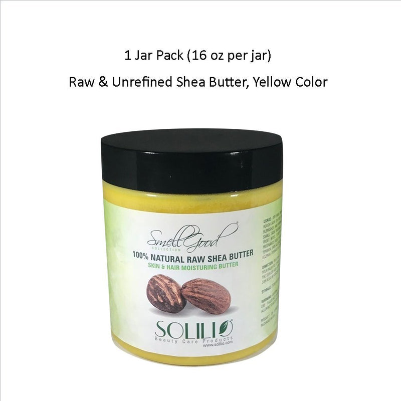 [Australia] - African Shea Butter Pure Raw Unrefined 16 oz. by smellgood 16 Ounce 