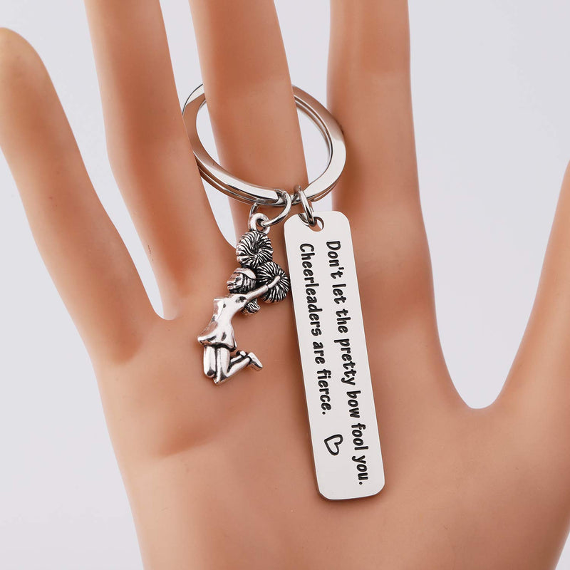 [Australia] - MYOSPARK Cheerleader Gift Girls Cheerleader Keychain Cheer Jewelry Coach Cheerleading Gift Team Gift 