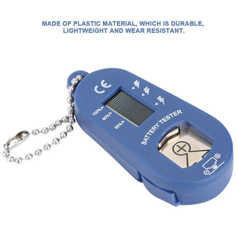 [Australia] - Durable Mini Hearing Aid Battery Tester, Lightweight Hearing Aid Battery Tester, Wear Resistant for Hearing Aid 