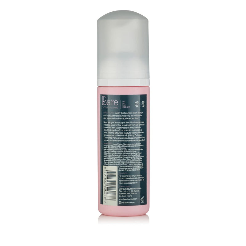 [Australia] - Bare by Vogue Self Tan Foam ‚Äì Medium 