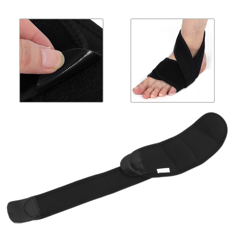 [Australia] - Brrnoo Foot lifter orthosis, Varus Valgus soft foot lifter support, adjustable foot rest for day and night, men and women(Linker) Linker 