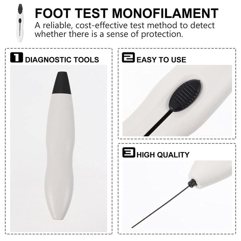 [Australia] - ARTIBETTER 24pcs Diabetic Monofilament Tester Pen Foot Probe Nerve Skin Contact Needle Diagnostic Tool 10g 
