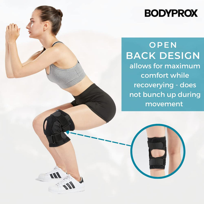 [Australia] - Hinged Knee Brace for Men and Women, Knee Support for Swollen ACL, Tendon, Ligament and Meniscus Injuries Small (Pack of 1) 