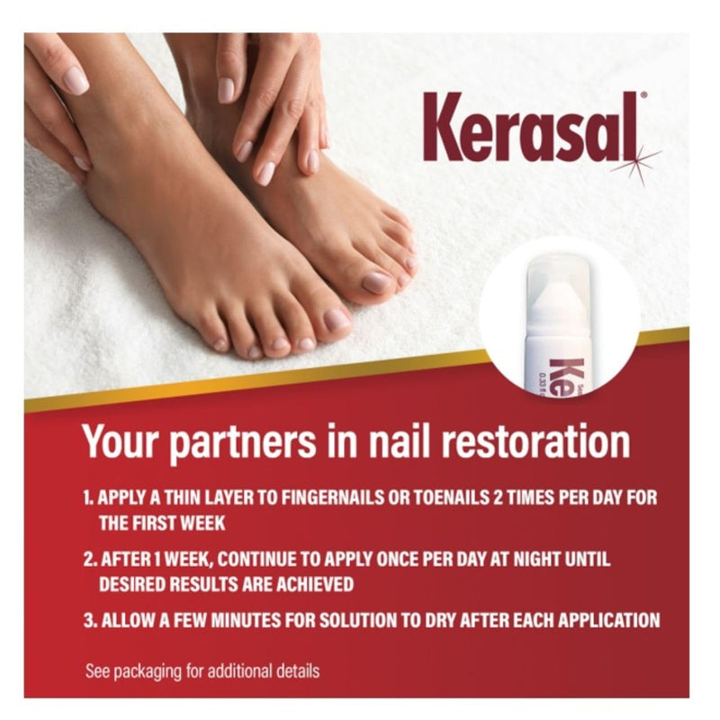 [Australia] - Kerasal Fungal Nail Renewal Treatment 10ml, Restores The Healthy Appearance of Nails Discolored or Damaged by Nail Fungus or Psoriasis. 