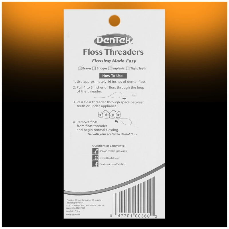 [Australia] - Dentek Floss Threaders 50 Count 