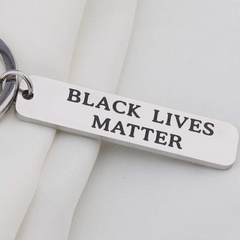 [Australia] - Black Lives Matter Keychain Activist Keyring Resistance Jewelry 