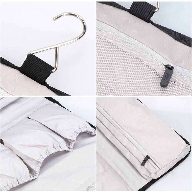 [Australia] - KEESIN Portable Travel Bag, Storage Organizer Case for Dyson Airwrap Styler and Attachments (Black) Black 
