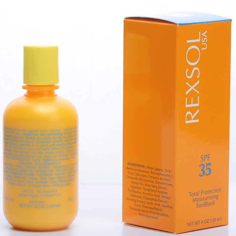 [Australia] - REXSOL Total Protection SPF 35 Moisturizing SunBlock 