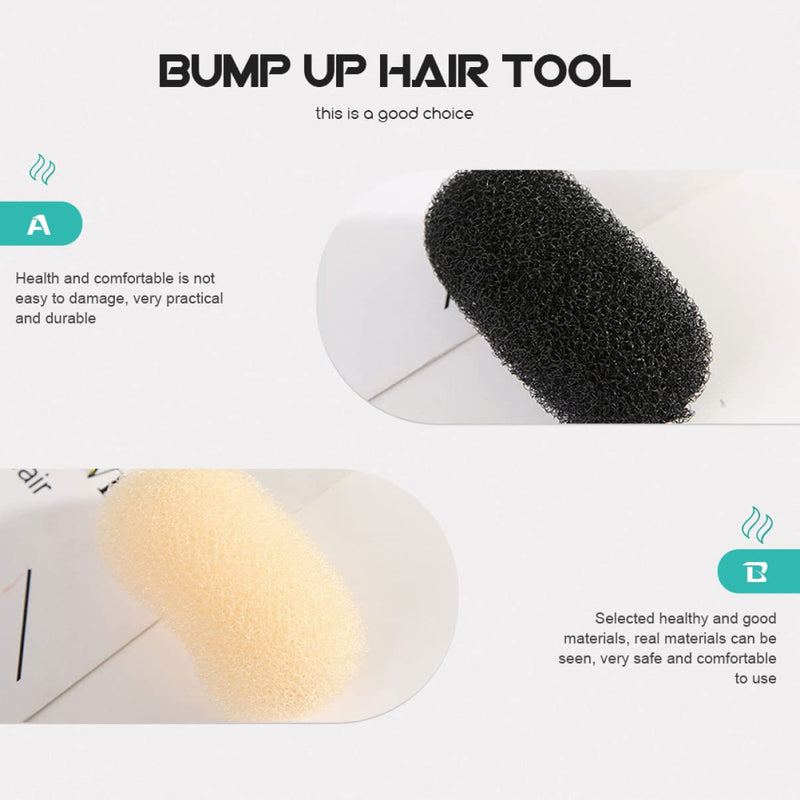 [Australia] - FRCOLOR 6pcs Volume Hair hair volume clip hair padding for updos hair pad Base Hair Clip 