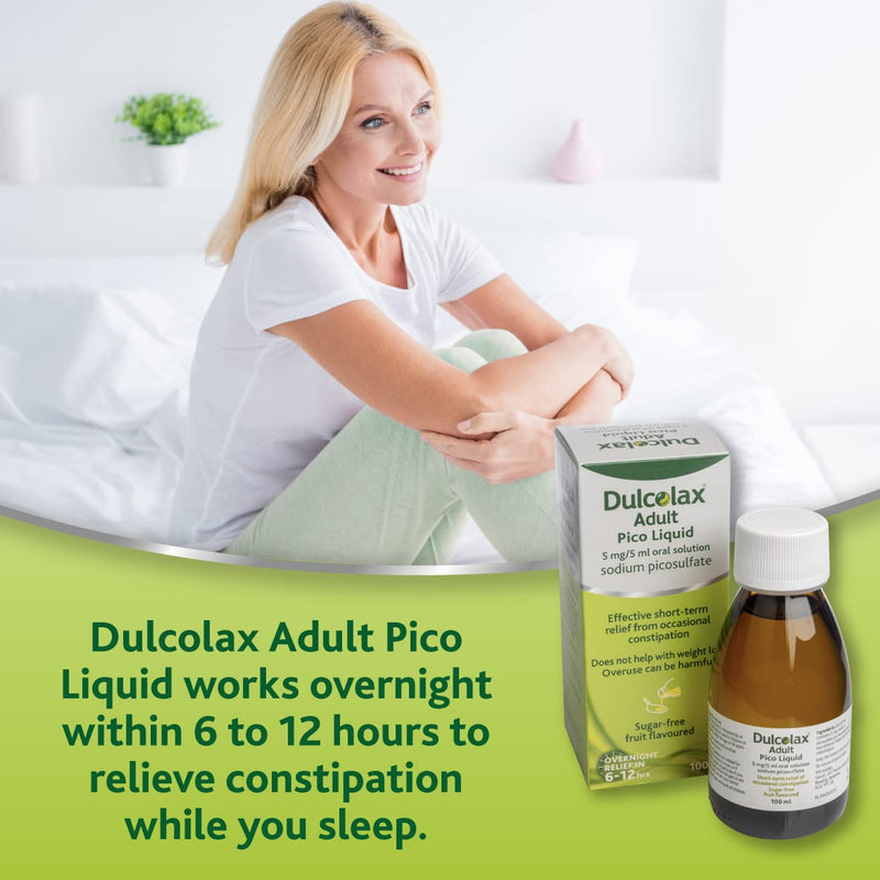 [Australia] - Dulcolax Adult Pico Liquid - Constipation Relief Laxative 5mg/5ml Sodium Picosulfate Liquid Oral Solution - 100ml 