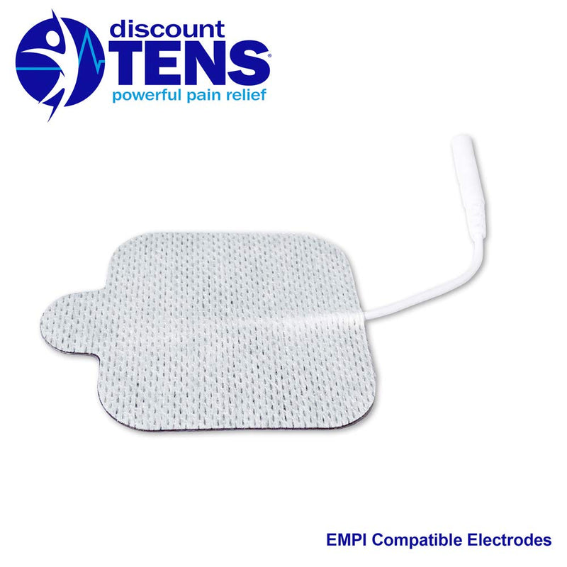 [Australia] - Discount TENS, EMPI Compatible TENS Electrodes, 8 Premium Replacement Pads for EMPI TENS Units. (2 inch x 2 inch) 2x2 Inch (Pack of 8) 