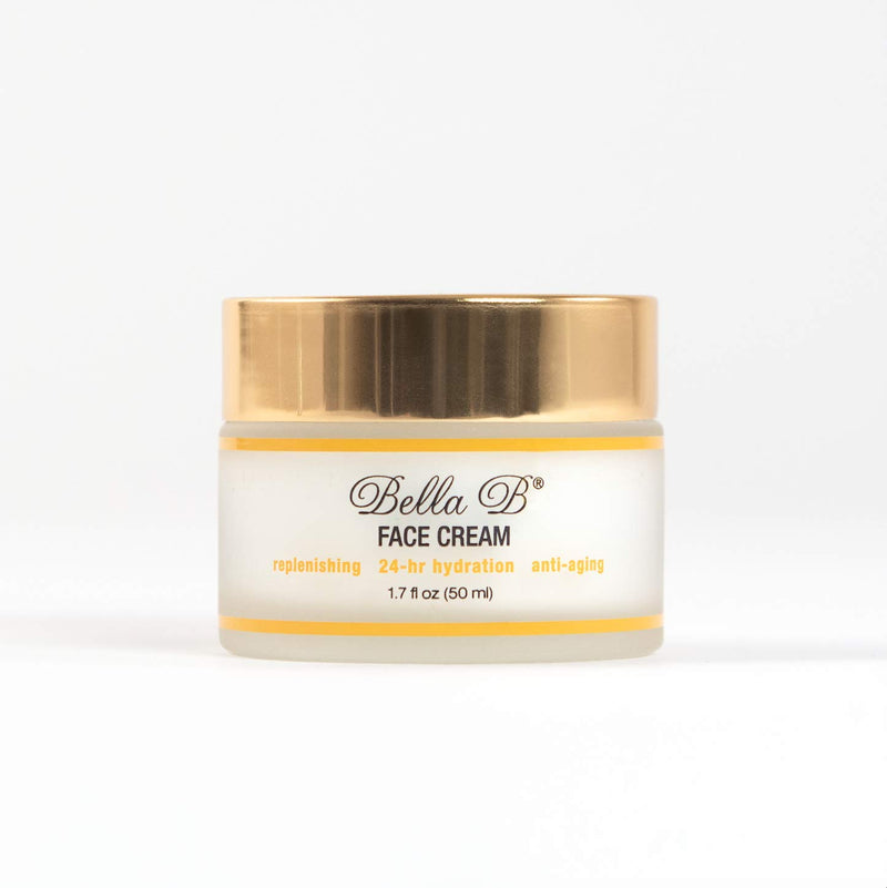 [Australia] - BELLA B Face Cream 1.7 oz Jar - Facial Glow - Pregnancy Skincare - All Natural Face Moisturizer - Organic Face Cream - Prenatal Skin Care - Organic Facial Moisturizer for Sensitive Skin 1.7 Ounce 