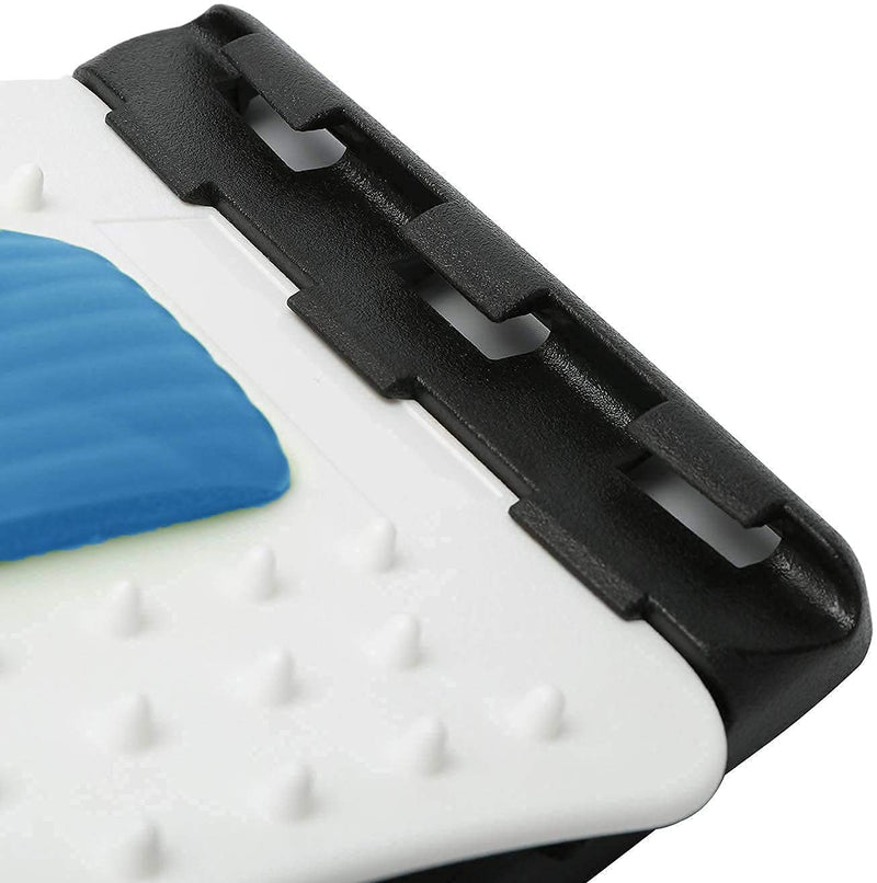 [Australia] - ChiFit Multi-Level Back Stretching Device - Immediate Relief for Back Pain, Herniated Disc, Sciatica, Scoliosis,Lower and Upper Back Stretcher Support and Pain Relief Blue 
