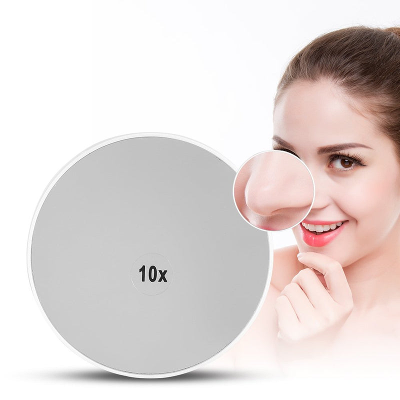 [Australia] - 10x Magnifying Lighted Makeup Mirror Magnified Vanity Mirror Portable Makeup Beauty Tool 