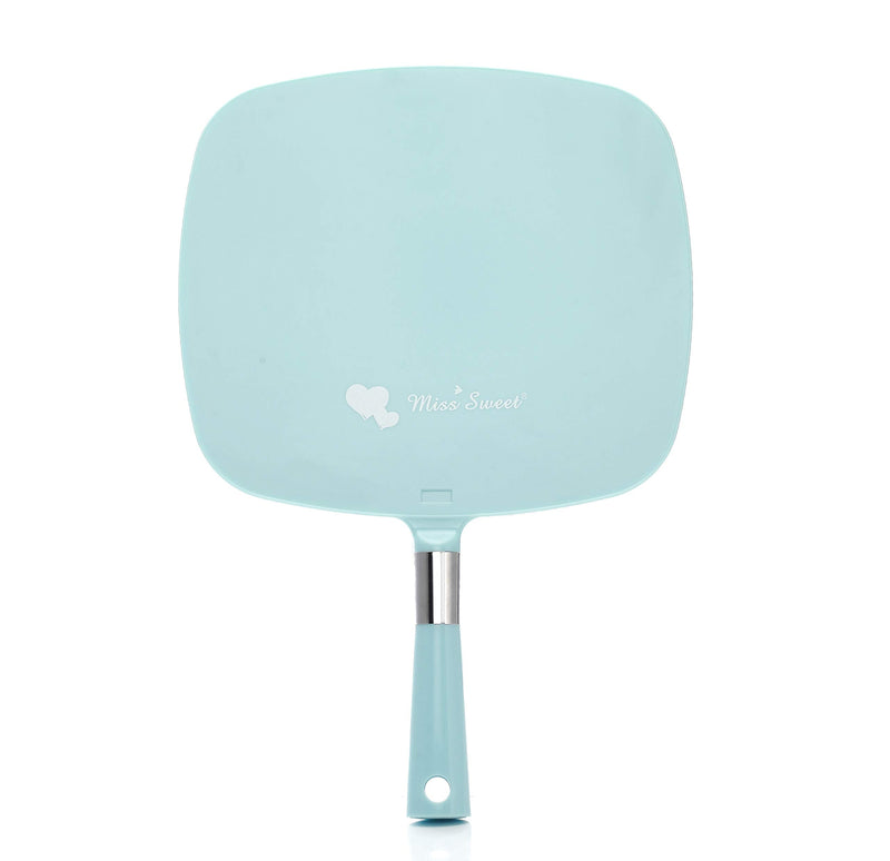 [Australia] - Miss Sweet Handheld Mirror Makeup Mirror (Blue) Blue 