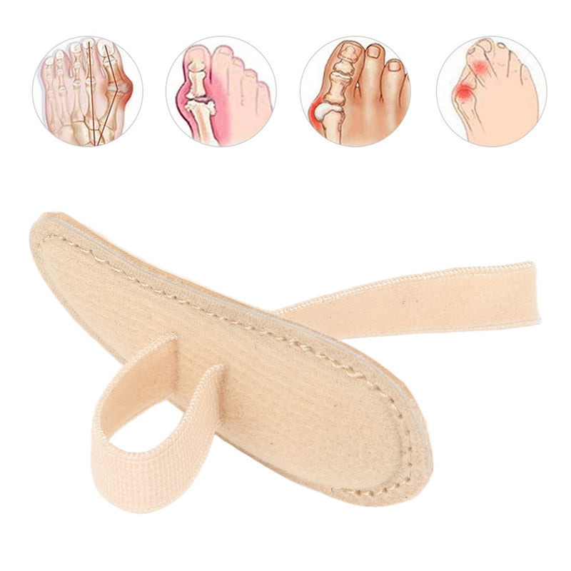 [Australia] - Hammer Toe Crest Cushion, Toe Buttress Pad, Adjustable Comfoltable for Foot Correction, Hammer Toe Straightener and Corrector (Right Foot) Right Foot 