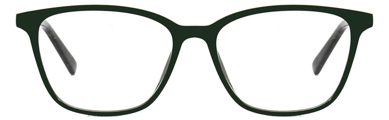 [Australia] - women men fashion designer eyewear with clear lens Dark Army Green 