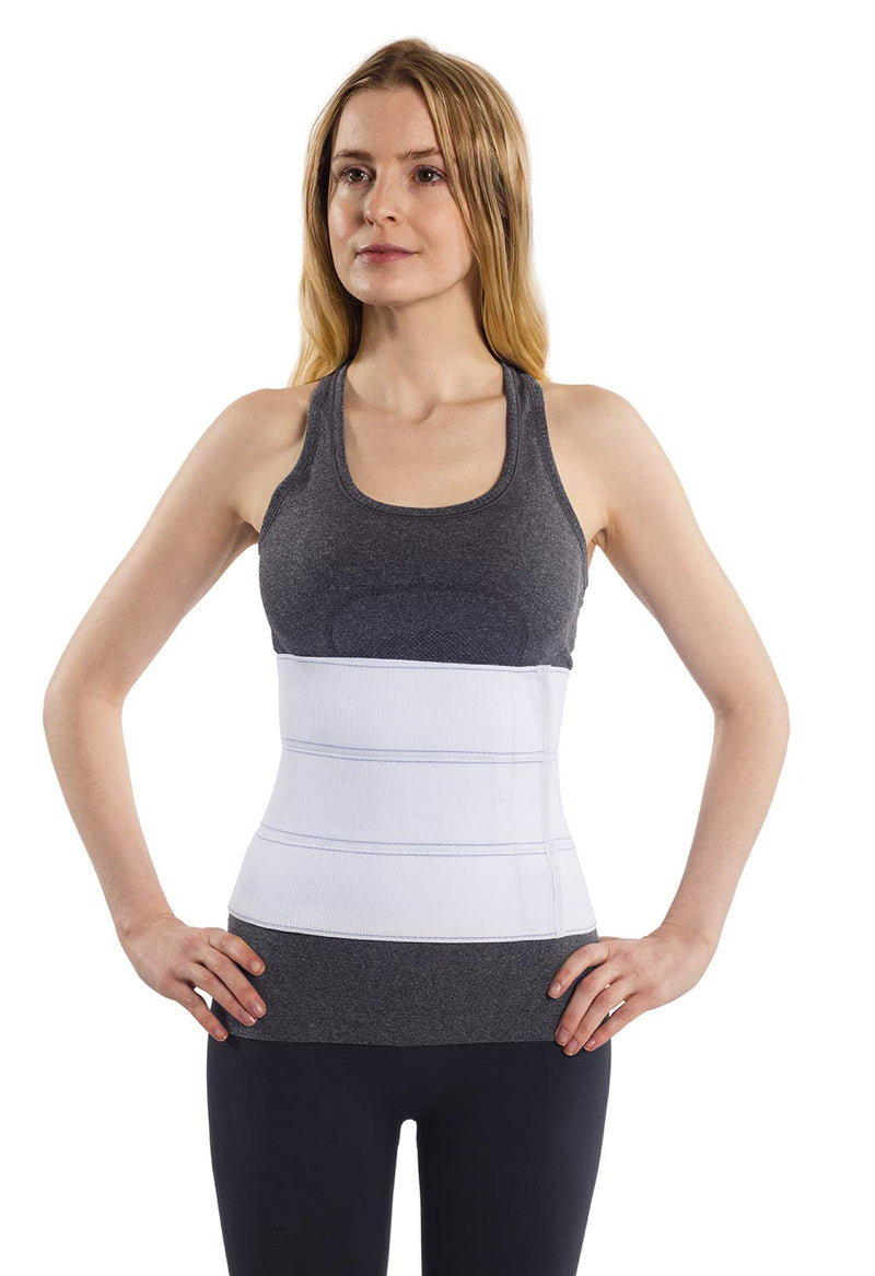 [Australia] - NYOrtho Abdominal Binder Lower Waist Support Belt - Compression Wrap for Men and Women (90" - 105") 3 Panel - 9" 3 Panel - 9" High 90-105 Inch (Pack of 1) 