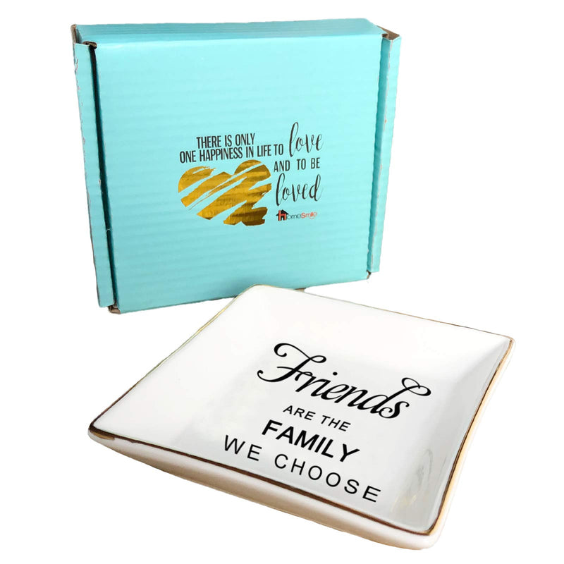 [Australia] - HOME SMILE Birthday Christmas Funny Gifts for Best Friend-Friends are Family We Choose 