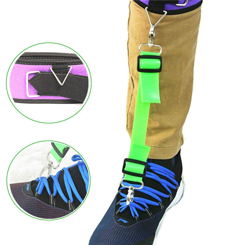 [Australia] - Foot Drop Orthotics Device Ankle Foot Support Brace Strap for Stroke Hemiplegia Bedridden Rehabilitation Training (Style 2-L) Style 2-L 