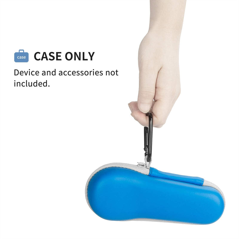 [Australia] - yinke Case for The Breather Hand-Held Inspiratory Expiratory Muscle Trainer, Travel Protective Cover Storage Bag (Blue) 